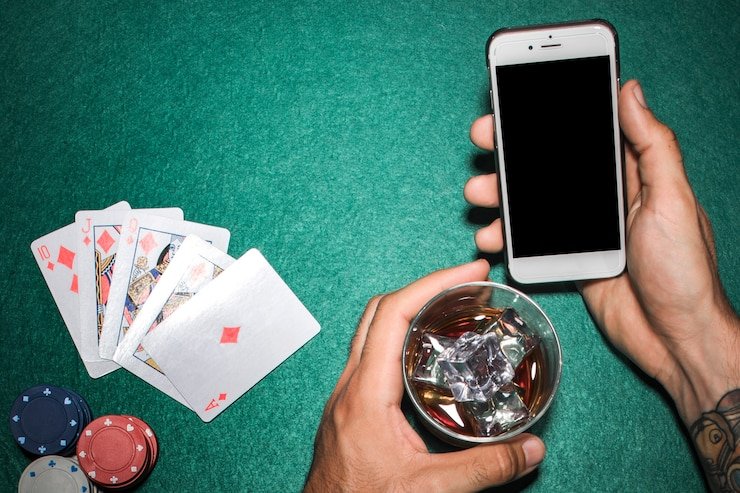 Tangkapan layar antarmuka login daduslot di smartphone